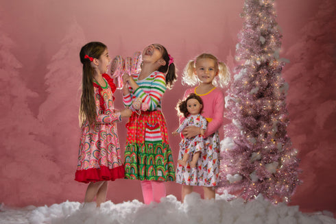 christmas-tree-twirl-dress-just-for-littles®️ - Sophia's Style -4